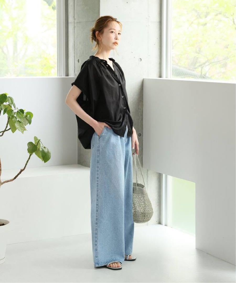 Amazon.co.jp: JOURNAL STANDARD 80ローンタックボリュームシャツ